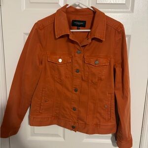 Liverpool Vibrant Orange Jean Jacket